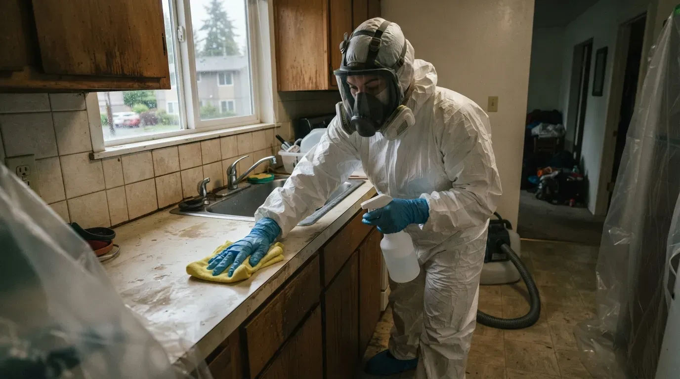 Professional crime scene and biohazard cleanup in Seattle