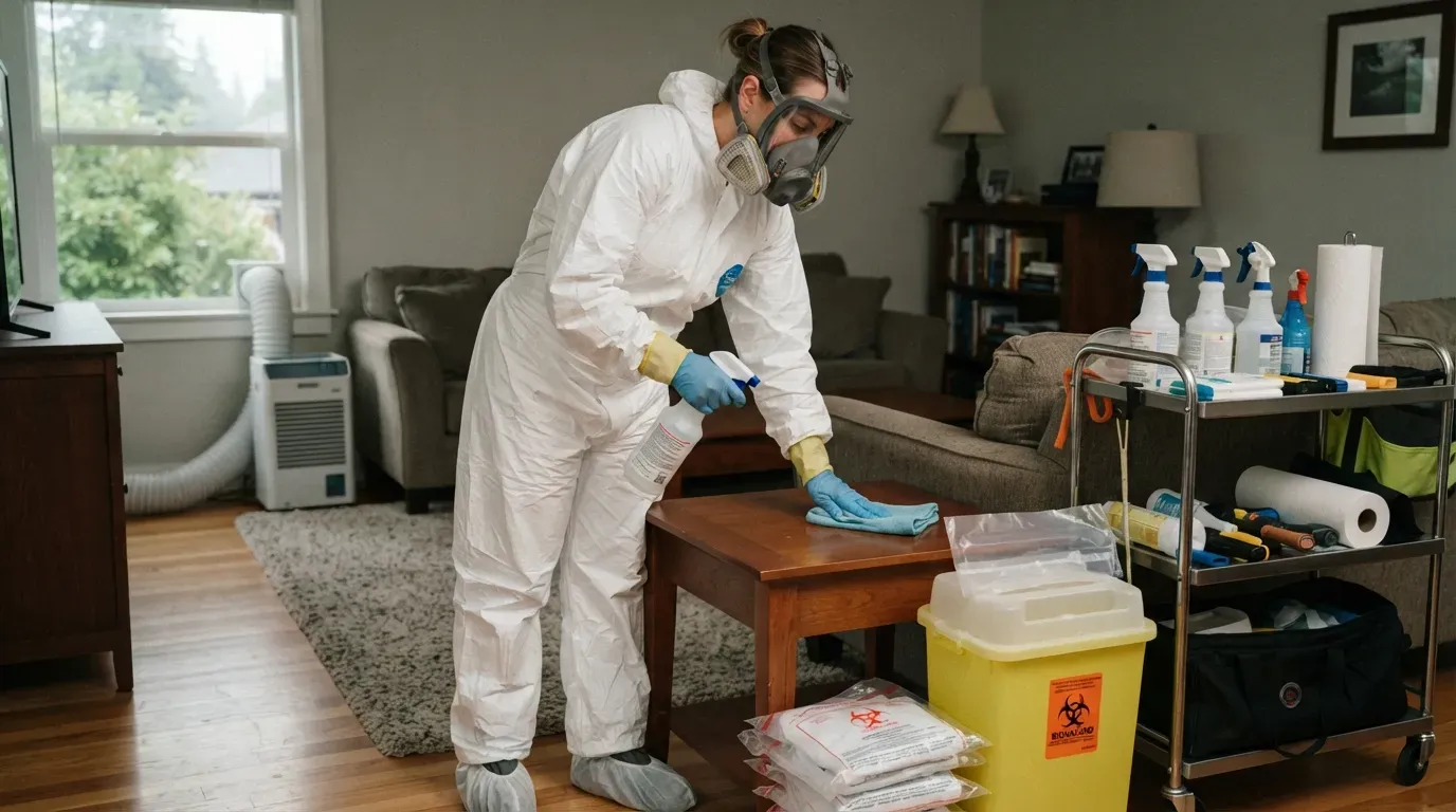 Professional crime scene cleanup and biohazard cleanup in Seattle