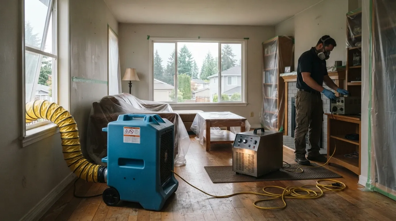 Fire damage restoration and smoke cleanup in Seattle