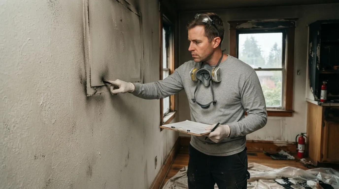 Professional fire damage restoration in Seattle