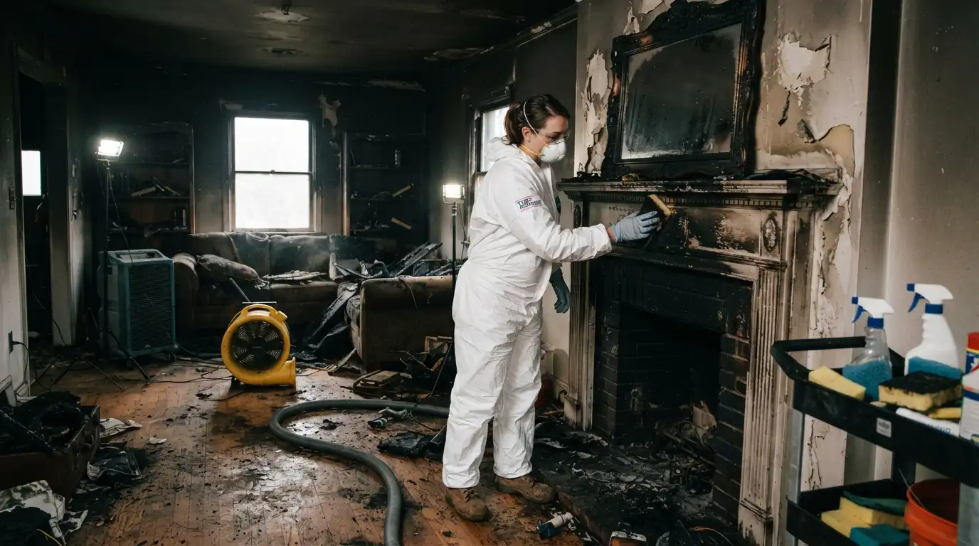 Fire and smoke damage restoration service in Seattle